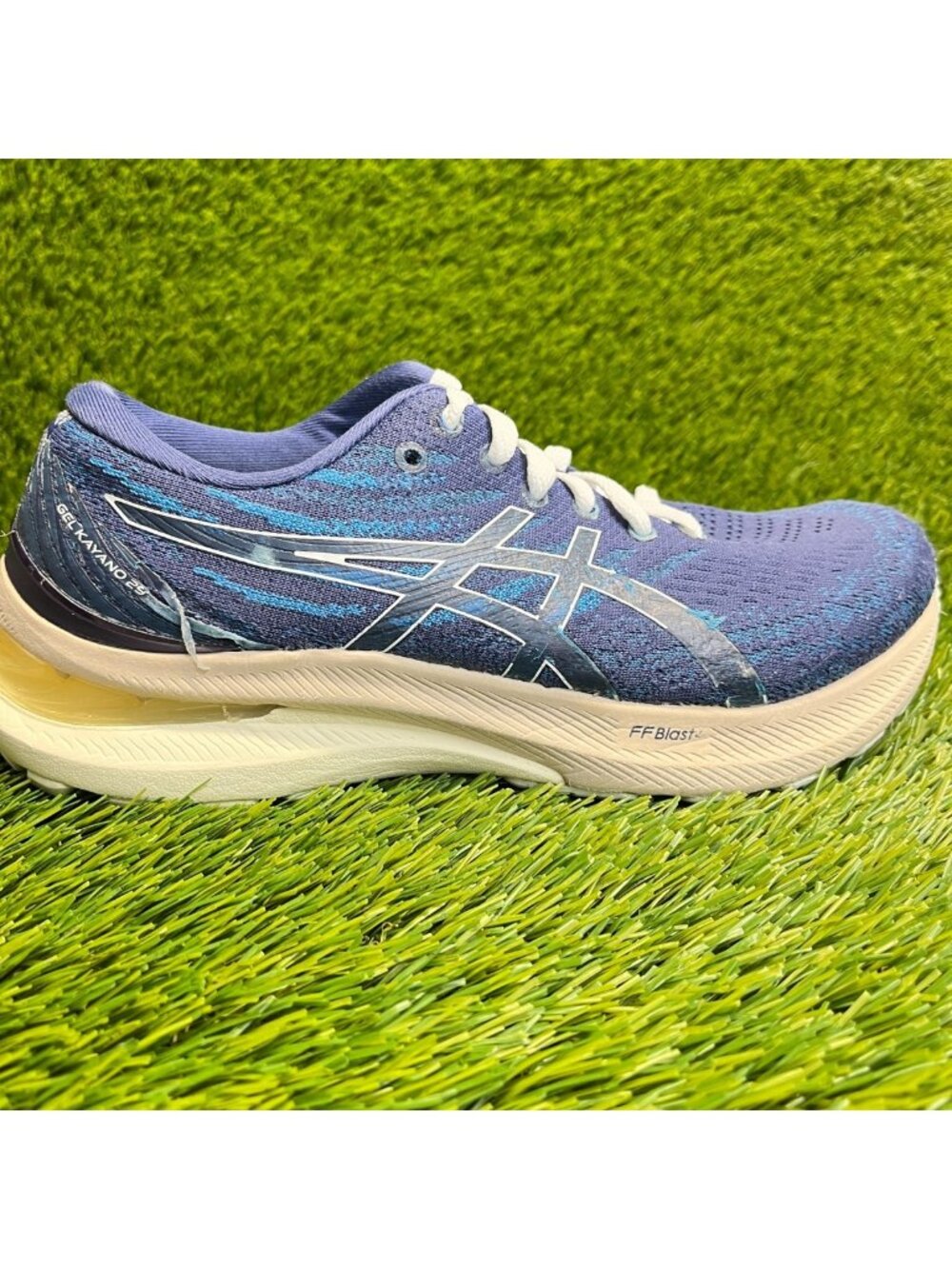 Asics Gel-Kayano 29 Womens Size 7.5 Blue White Athletic Running Shoes Sneakers